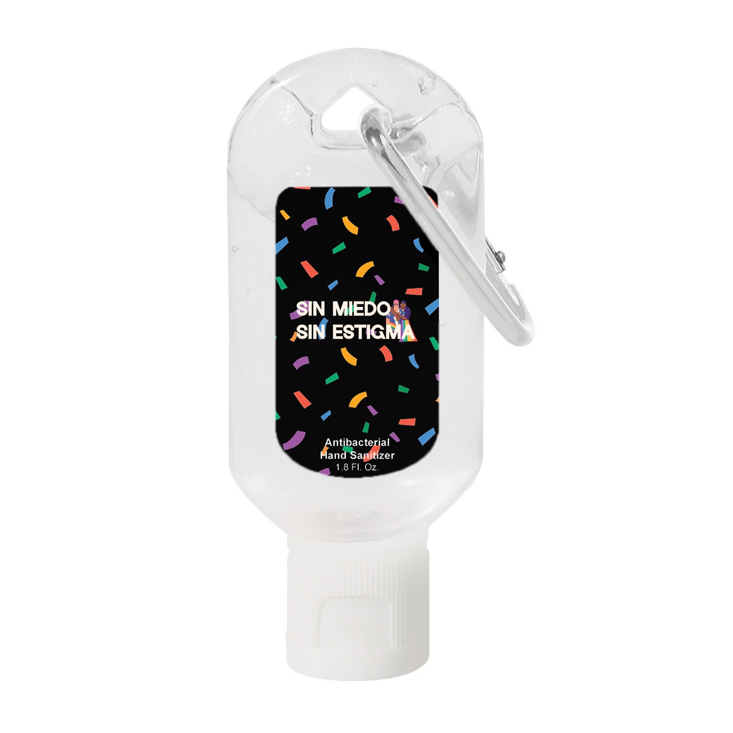 1.8 Oz. Hand Sanitizer With Carabiner
